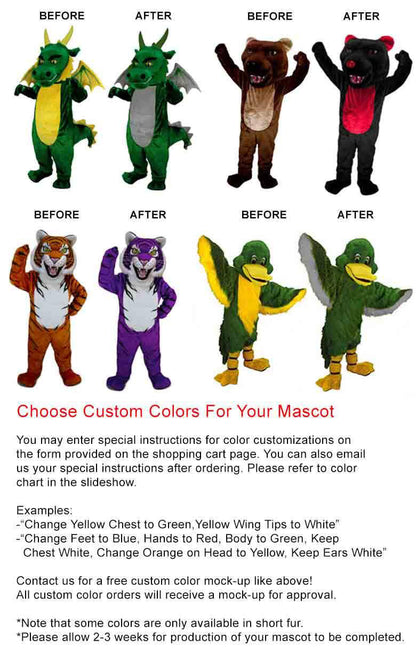 Black Panther Mascot Costume