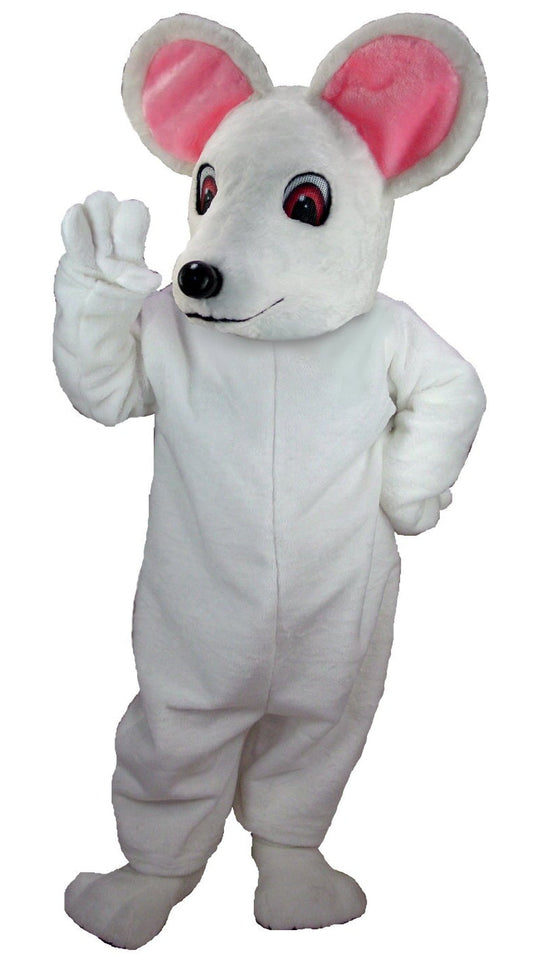 Albino Mouse Mascot Costume MaskUS T0066