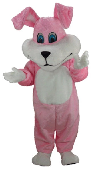 T0227 Super Pink Rabbit Mascot Costume (Thermolite)